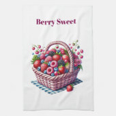 Kitchen Towels-Berry Basket Kitchen Towel Theedoek (Verticaal)