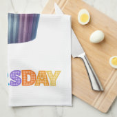Kitchen Towels-Days Of The Week Kitchen Towel Set Theedoek (Quarter Fold)