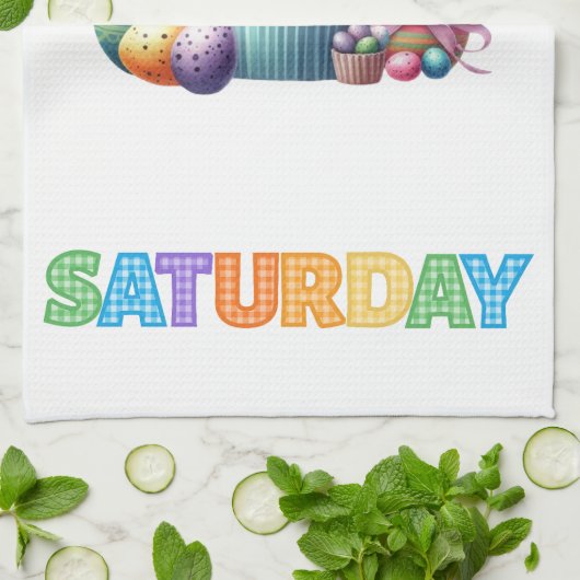 Kitchen Towels-Days Of The Week Kitchen Towel Set Theedoek (Gevouwen)