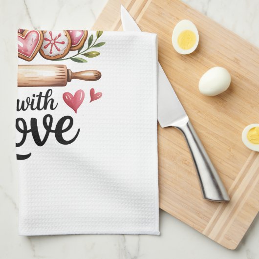 Kitchen Towels-Funny Quote Kitchen Towel Theedoek (Quarter Fold)