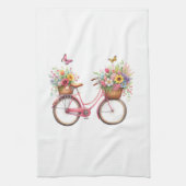 Kitchen Towels-Hello Spring Floral Kitchen Towels Theedoek (Verticaal)