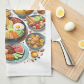 Kitchen Towels-Islamic Themed Kitchen Towel Theedoek (Quarter Fold)