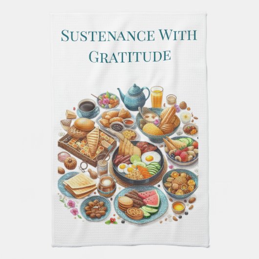 Kitchen Towels-Islamic Themed Kitchen Towel Theedoek (Verticaal)