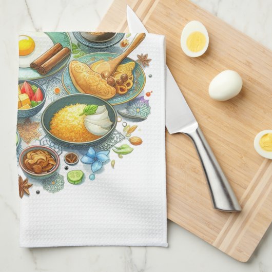 Kitchen Towels-Islamic Themed Kitchen Towels Theedoek (Quarter Fold)