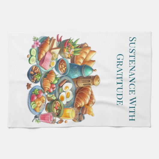 Kitchen Towels-Islamic Themed Kitchen Towels Theedoek (Horizontaal)