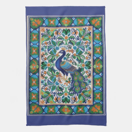 Kitchen Towels - Peacock Theedoek (Verticaal)