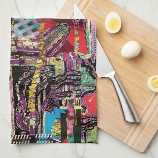 Kitchen Towels – Urban Fractals Theedoek (Quarter Fold)