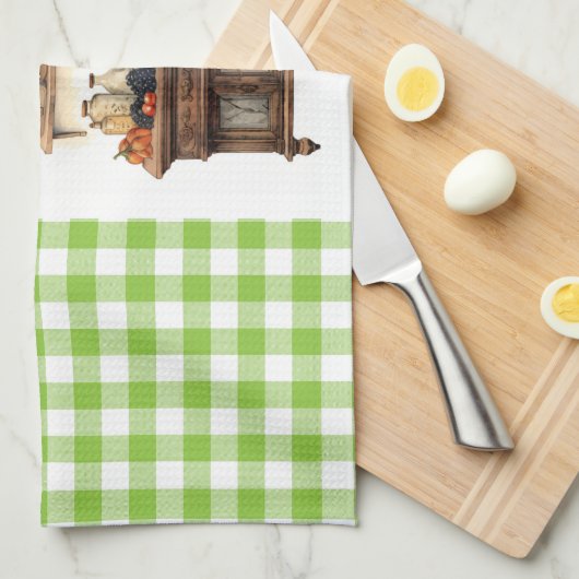 Kitchen Towels-Victorian Christmas Kitchen Towels Theedoek (Quarter Fold)