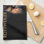 Kitchen Towl Rottweiler Theedoek (Quarter Fold)