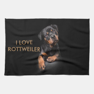 Kitchen Towl Rottweiler Theedoek