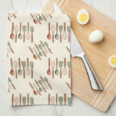 kitchen utensils spatulas whisks and spoons theedoek (Quarter Fold)