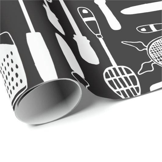 Kitchen Utilpatroon Cadeaupapier (Rol Hoek)