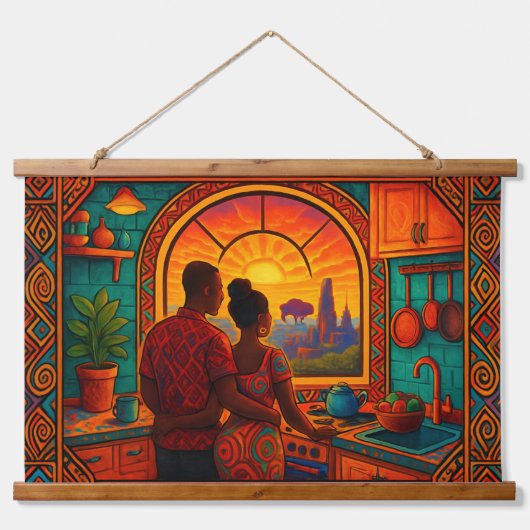 KITCHEN Wall Tapestry Hangend Wandkleed (Voorkant)