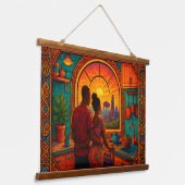 KITCHEN Wall Tapestry Hangend Wandkleed (Gebogen)