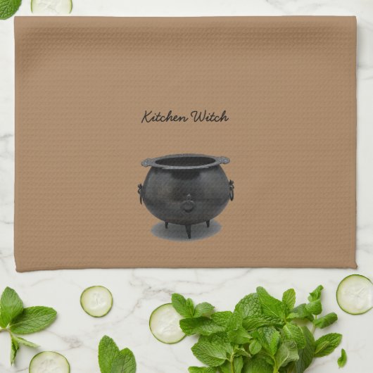 Kitchen Witch Hand Towel Theedoek (Gevouwen)