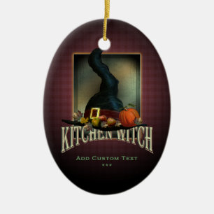 Kitchen Witch Keramisch Ornament