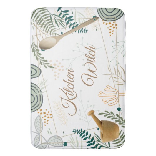 Kitchen Witch Kitchen Mat (Voorkant Verticaal)