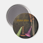 Kitchen Witch Magneet (Voorkant / Achterkant)