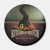 Kitchen Witch Magneet (Voorkant)