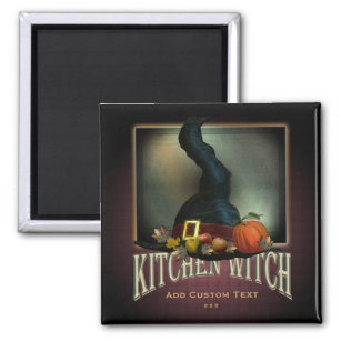Kitchen Witch Magneet