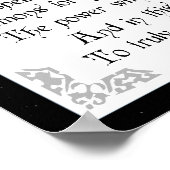 Kitchen Witch Poster (Hoek)