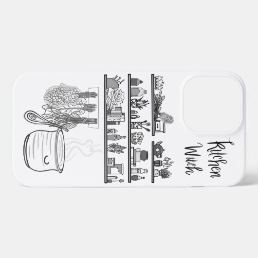 Kitchen Witchery iPhone Hoesje (Achterkant horizontaal)