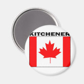 Kitchener, Ontario Magneet (Voorkant / Achterkant)