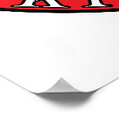 Kitchener Poolse Canadese Eagle Poster (Hoek)