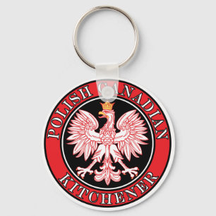 Kitchener Poolse Canadese Eagle Sleutelhanger