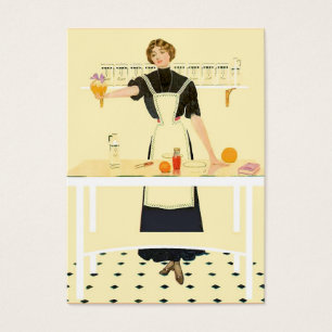 Kitchengirl Cadeau Labels Visitekaartjes