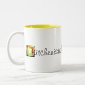 Kitchenista! KoffieMok Tweekleurige Koffiemok (Links)