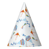 Kite Birthday Party Pet Feesthoedjes (Achterkant)