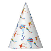 Kite Birthday Party Pet Feesthoedjes (Links)