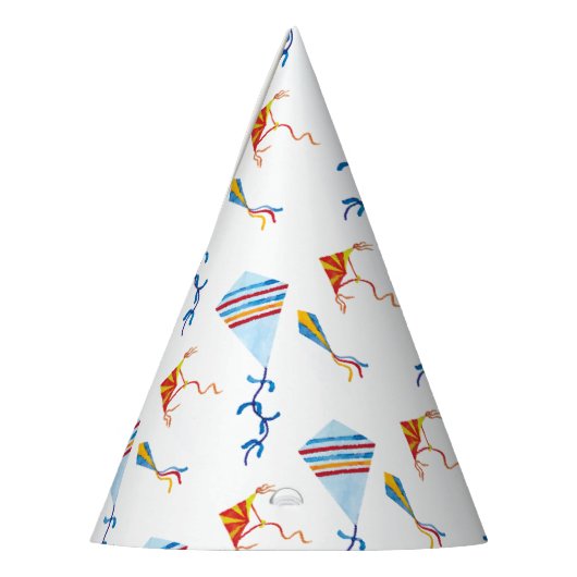 Kite Birthday Party Pet Feesthoedjes (Links)