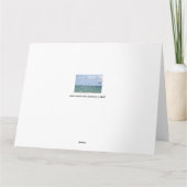 Kite Boarding Race Happy Birthday gepersonaliseerd Kaart (Achterkant)