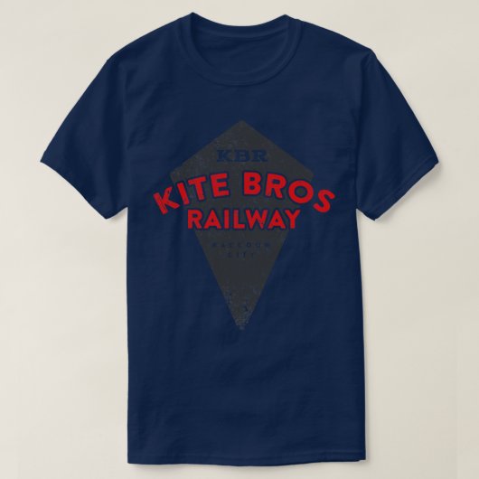 Kite Bros Railway T-shirt (Design voorkant)