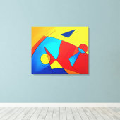 Kite Canvas Afdruk (Insitu (Houten vloer))