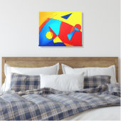 Kite Canvas Afdruk (Insitu (Slaapkamer))