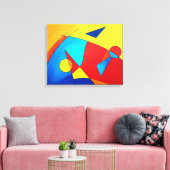 Kite Canvas Afdruk (Insitu (Woonkamer))