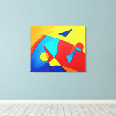 Kite Canvas Afdruk (Insitu (Houten vloer))