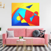 Kite Canvas Afdruk (Insitu (Woonkamer))