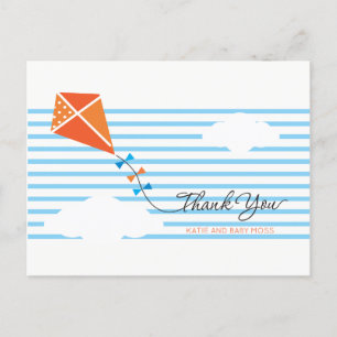 Kite Dank je Briefkaart {Jongen}