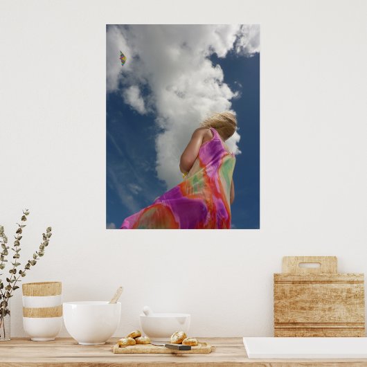 Kite Fantasy Poster (Keuken)