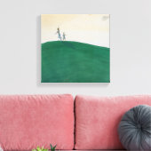 Kite Flying 2000 Canvas Afdruk (Insitu (Woonkamer))