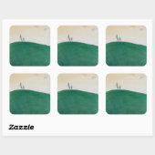 Kite Flying 2000 Vierkante Sticker (Vel)