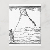 Kite Flying Briefkaart (Voorkant)