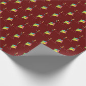 Kite Flying Cadeaupapier (Hoek)
