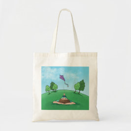 Kite Flying Canvas tas