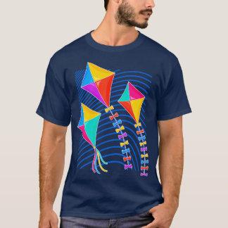 Kite Flying glider Kinder Gift T-shirt