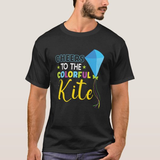 Kite Flying Kite Fan For Fite Flying  1 T-shirt (Voorkant)